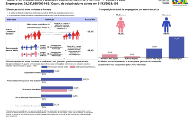 Relatório salarial 2026: dados revelam desigualdade gêneros.