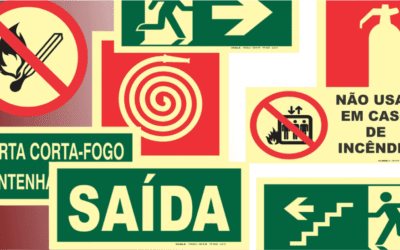 Sinalização de emergência: A linguagem visual que salva vidas.